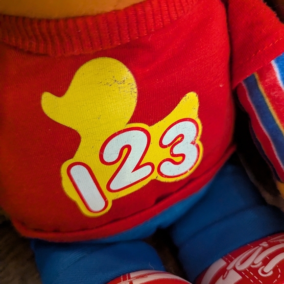 Sesame Street Ernie Plush Toy - Red and Orange - Picture 9 of 10